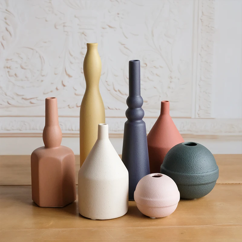 

Nordic Vases 2020 Home Decor Ceramic Home Decoration Accessories For Living Room Macetas